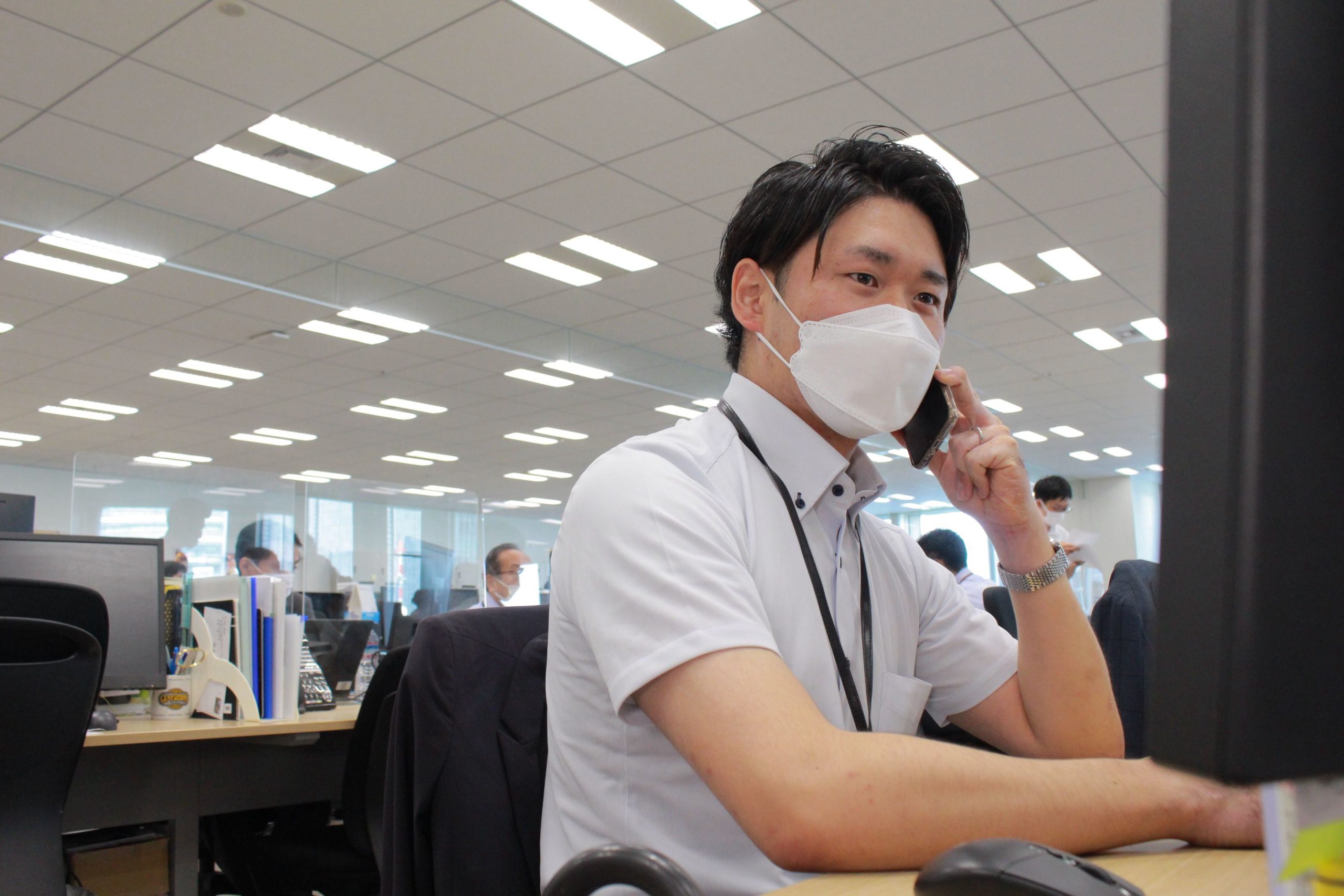 所長さんと現場担当者―フォロー営業は、両者の橋渡しをしています②